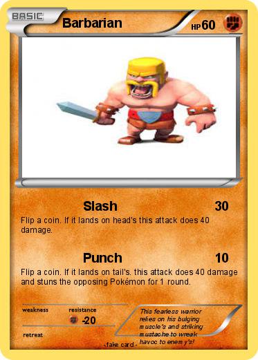 Pokemon Barbarian