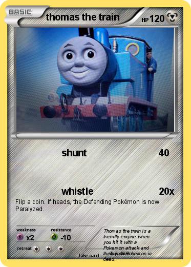 Pokemon thomas the train