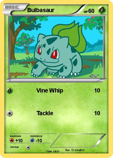 Pokemon Bulbasaur