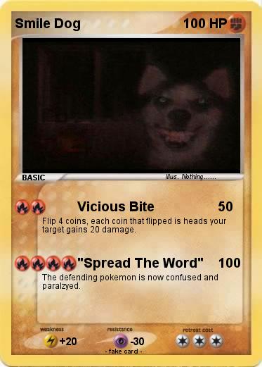 Pokemon Smile Dog