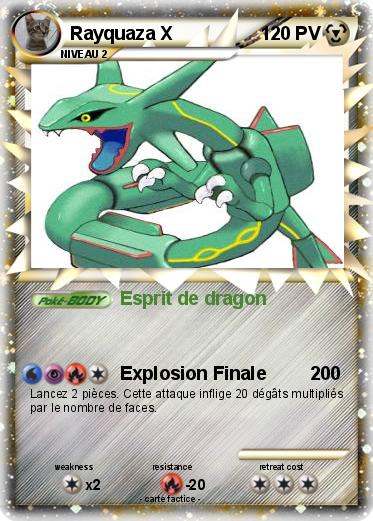 Pokemon Rayquaza X
