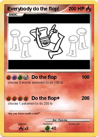 Pokemon Everybody do the flop!