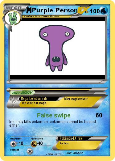 Pokemon Purple Person