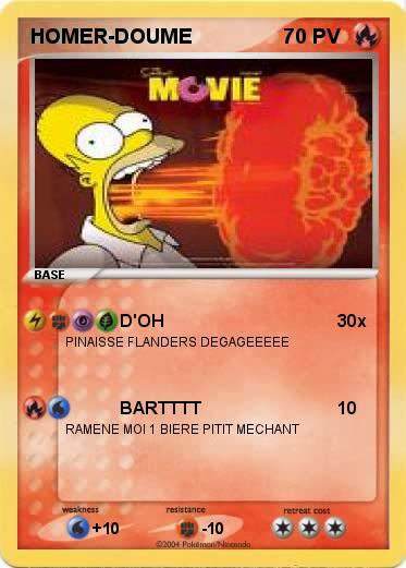 Pokemon HOMER-DOUME