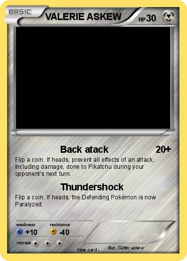 Pokemon VALERIE ASKEW