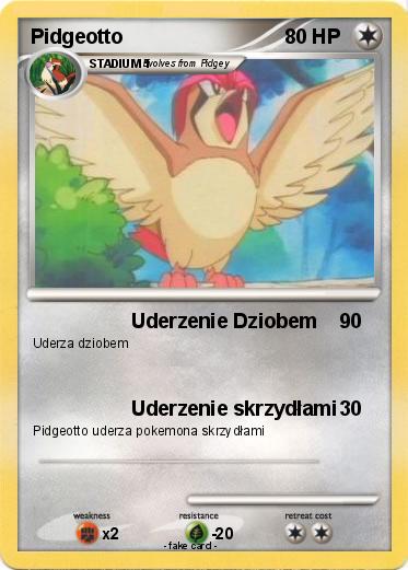 Pokemon Pidgeotto