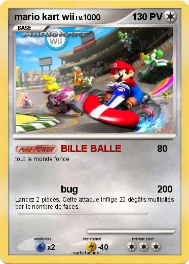 Pokemon mario kart wii