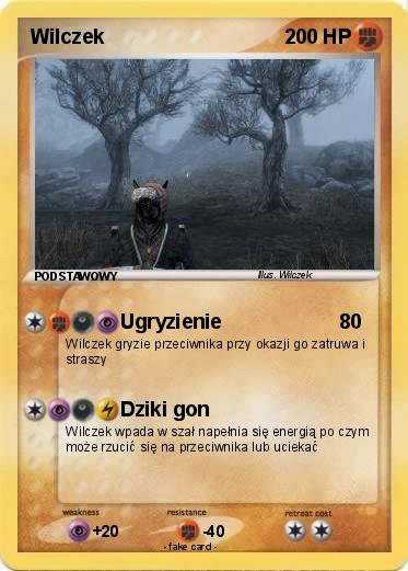 Pokemon Wilczek