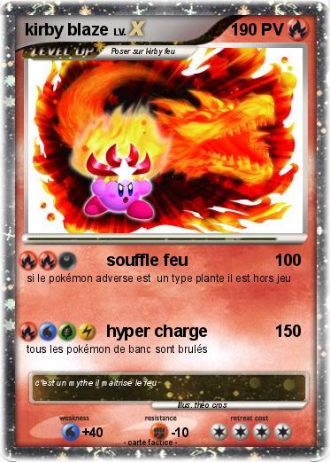 Pokemon kirby blaze