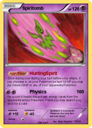 Pokemon Spiritomb