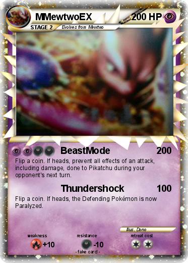 Pokemon MMewtwoEX