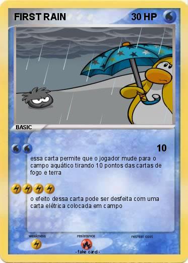 Pokemon FIRST RAIN
