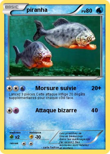 Pokemon piranha