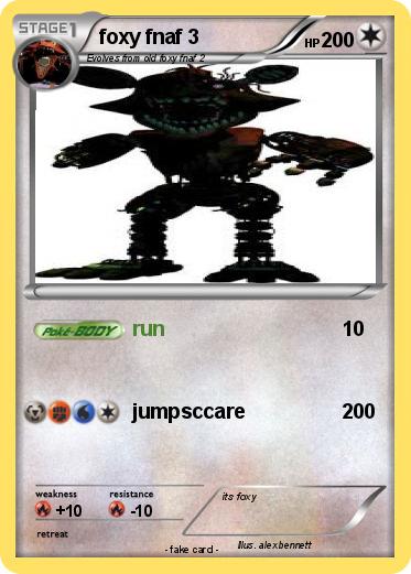 Pokemon foxy fnaf 3