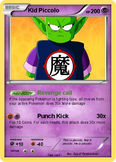 Pokemon Kid Piccolo