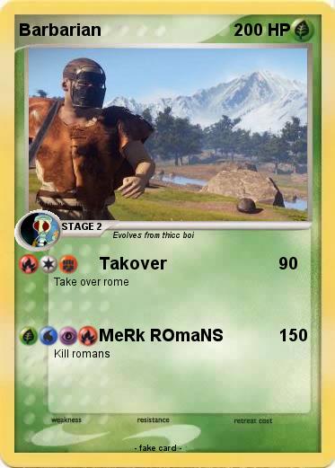 Pokemon Barbarian