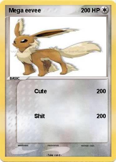 Pokemon Mega eevee