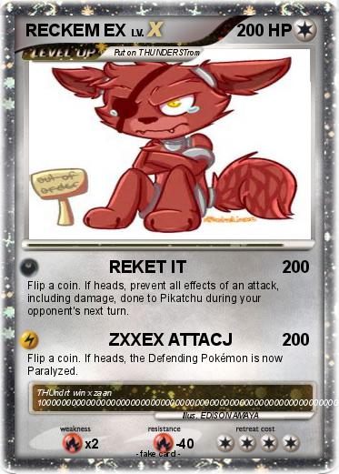 Pokemon RECKEM EX