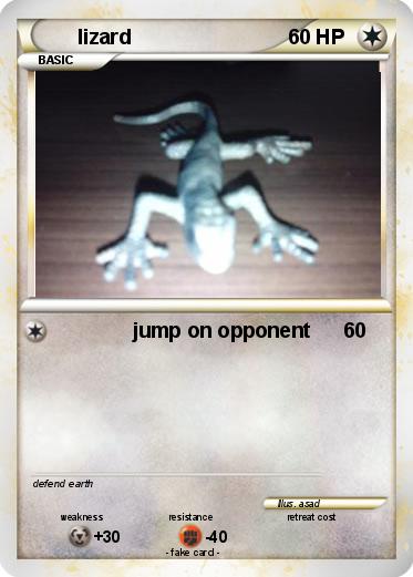 Pokemon lizard