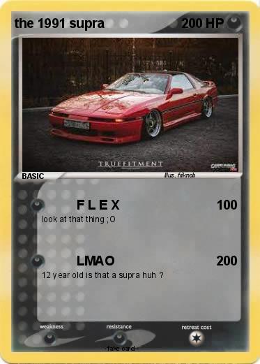Pokemon the 1991 supra