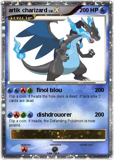 Pokemon artik charizard