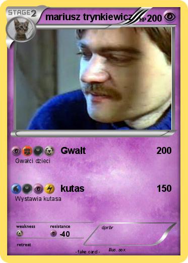 Pokemon mariusz trynkiewicz