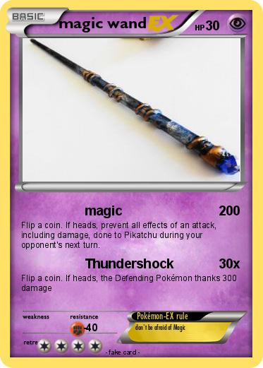 Pokemon magic wand