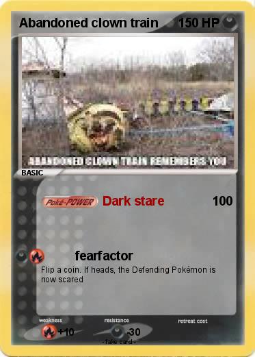 Pokemon Abandoned clown train