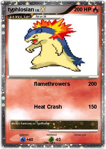 Pokemon typhlosian