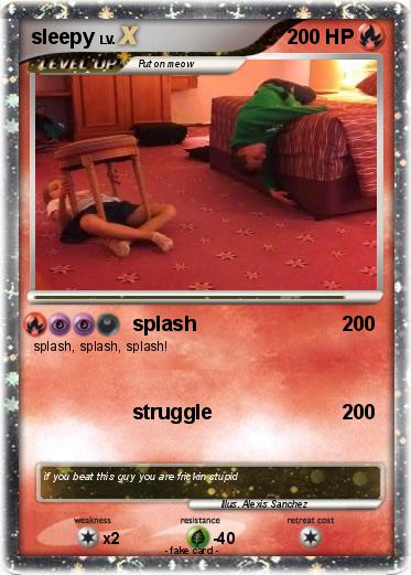 Pokemon sleepy