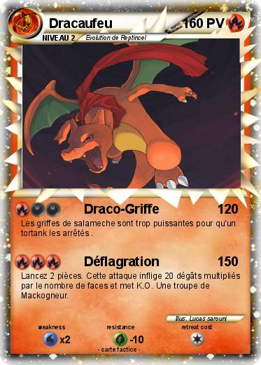 Pokemon Dracaufeu