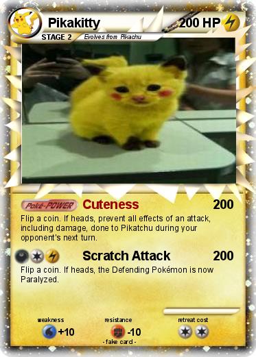 Pokemon Pikakitty