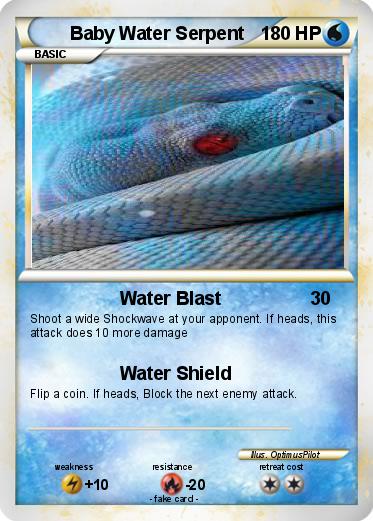 Pokemon Baby Water Serpent