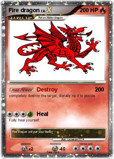 Pokemon Fire dragon
