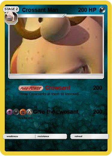 Pokemon Crossant Man