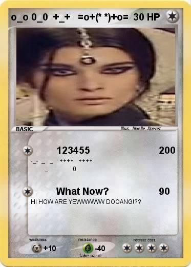 Pokemon o_o 0_0  +_+   =o+(* *)+o=