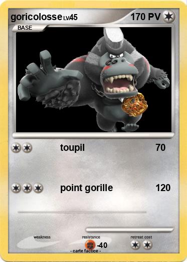Pokemon goricolosse
