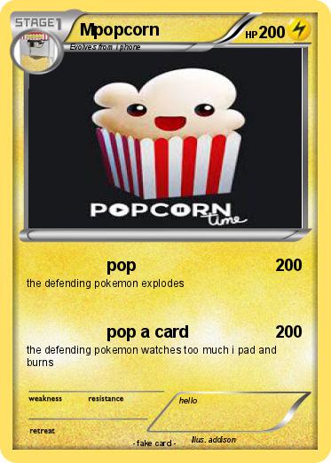 Pokemon Mpopcorn