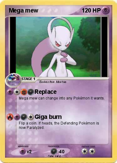 Pokemon Mega mew