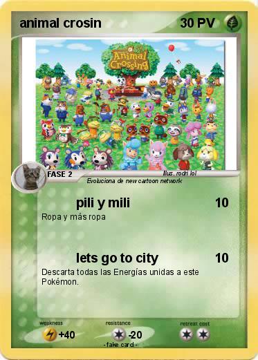 Pokemon animal crosin