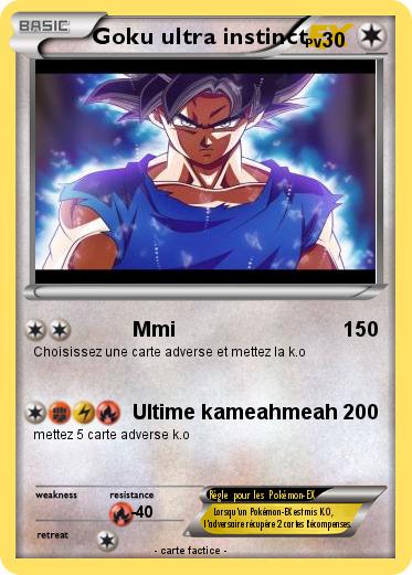 Pokemon Goku ultra instinct