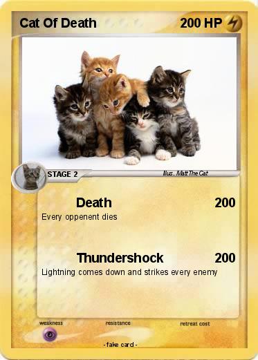 Pokemon Cat Of Death