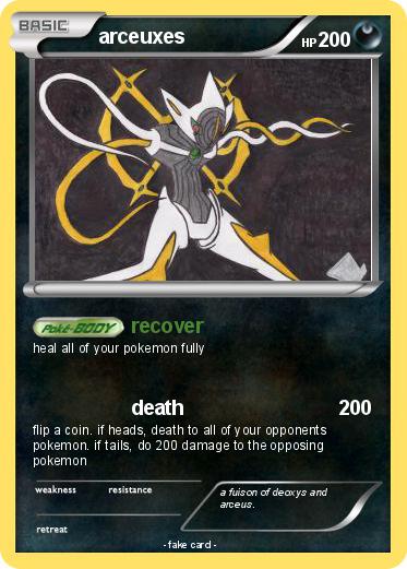 Pokemon arceuxes