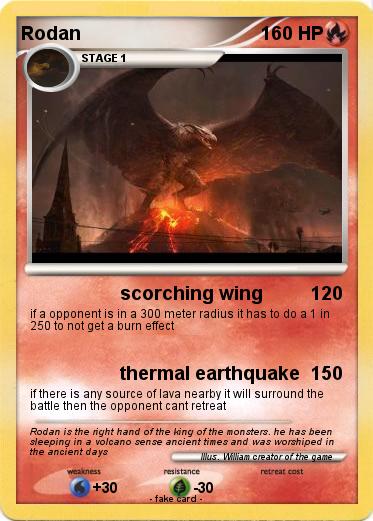 Pokemon Rodan