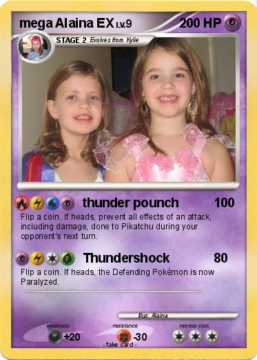 Pokemon mega Alaina EX