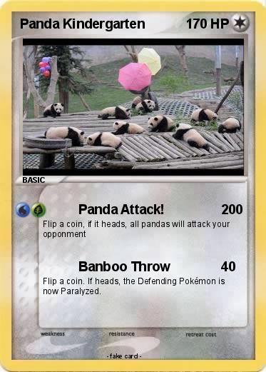 Pokemon Panda Kindergarten