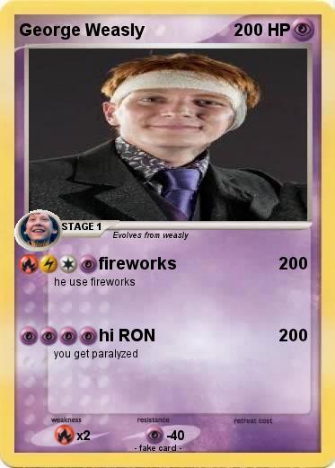 Pokemon George Weasly