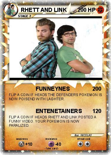 Pokemon RHETT AND LINK