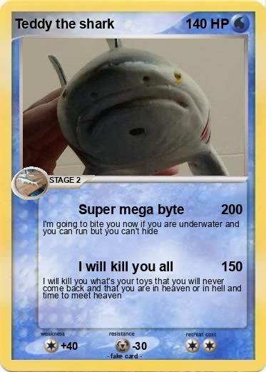 Pokemon Teddy the shark