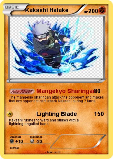 Pokemon Kakashi Hatake